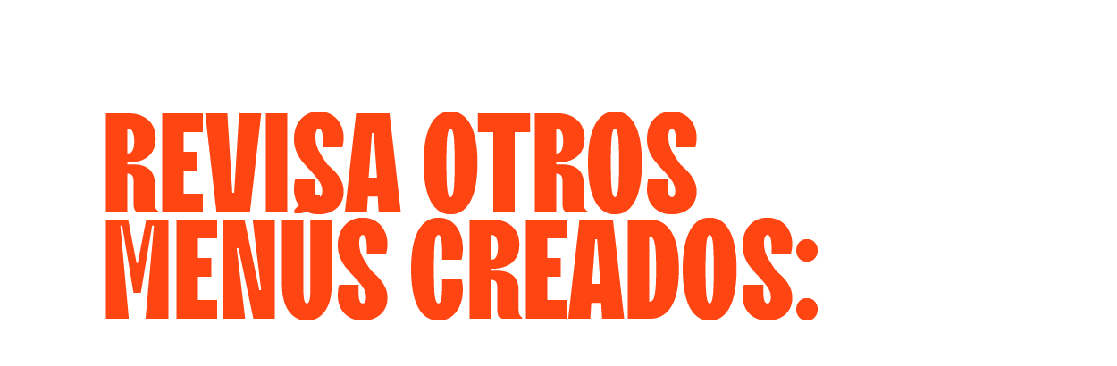 Ejemplos de menús digitales interactivos y cartas QR creadas por FoodTap para restaurantes y cafeterías