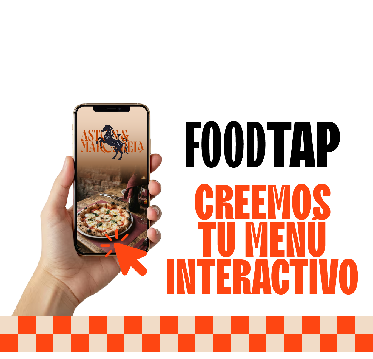 Servicio profesional de diseño y desarrollo de menús digitales interactivos para la industria gastronómica